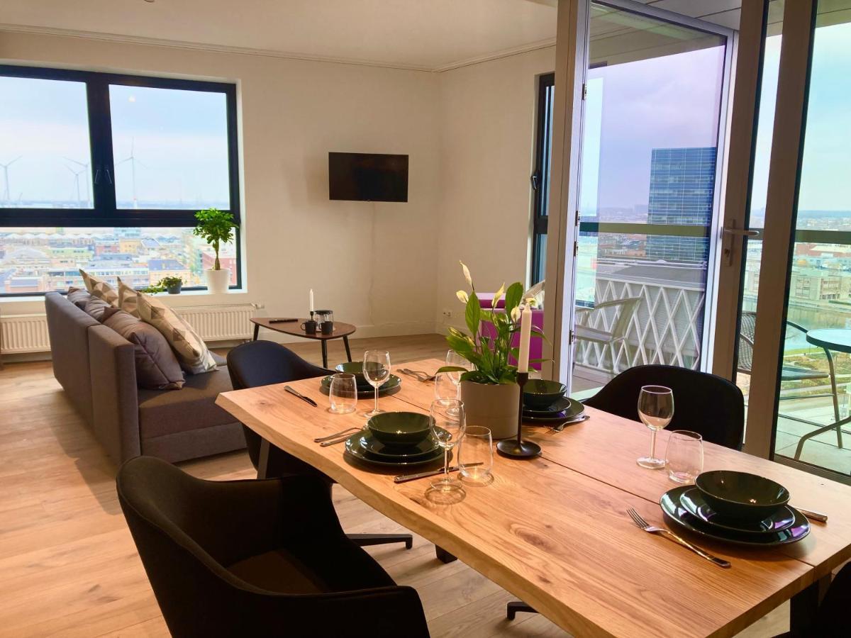 London Tower Apartments - Антверпен Екстериор снимка